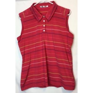 🌼Nike Striped Golf Tank